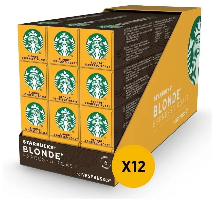 Кофе в капсулах Starbucks Blonde Espresso Roast, 12 уп. #1