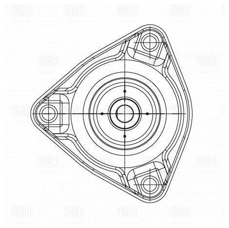 Trialli Опора амортизатора, арт. SA0865 #1