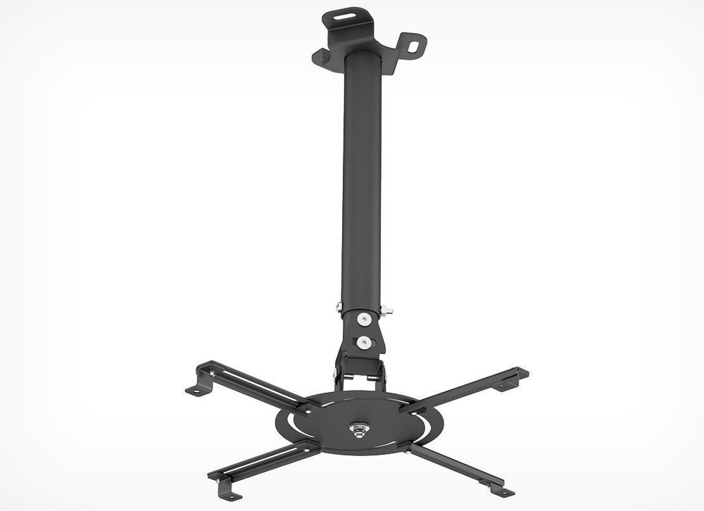 Кронштейн для проектора Holder PR-104-B черный, нагрузка 20 кг, потолочный, поворот и наклон (298766) #1