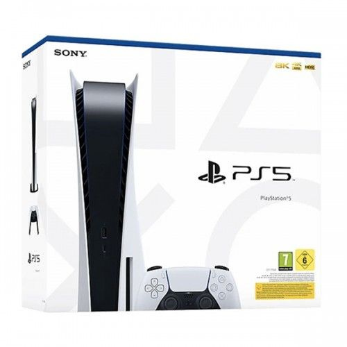 Игровая приставка Sony PlayStation 5 (CFI-1208A) Ростест 825 ГБ SSD, белый  #1