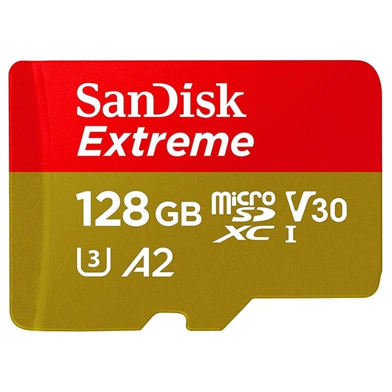 Карта памяти SanDisk Extreme microSDXC 128 ГБ Class 10, V30, A2, U3 #1