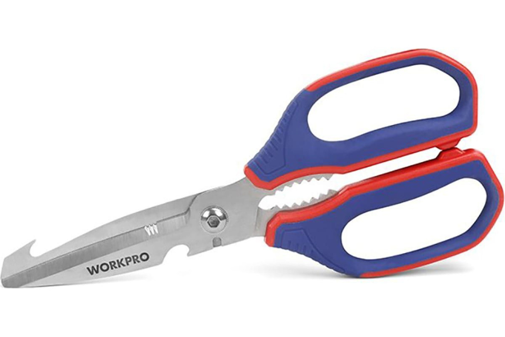 Многофункциональные кухонные ножницы WORKPRO 250 мм WP214006 #1