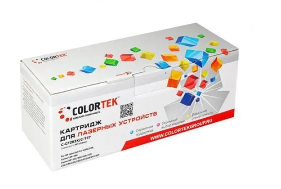 Картридж Colortek HP CF283X/С-737, совместимый #1