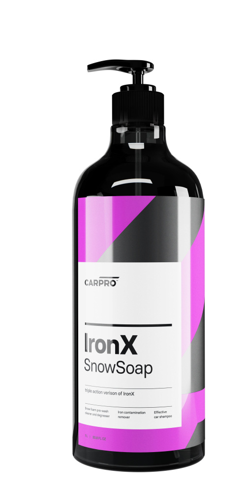 CARPRO IronX Snow Soap Очиститель коррозии-металлических вкраплений шампунь 1l  #1