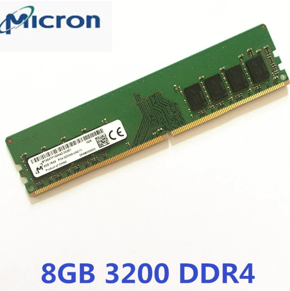 Micron Оперативная память  1x8 ГБ (8GB 1,2V 3200Mhz для пк) #1