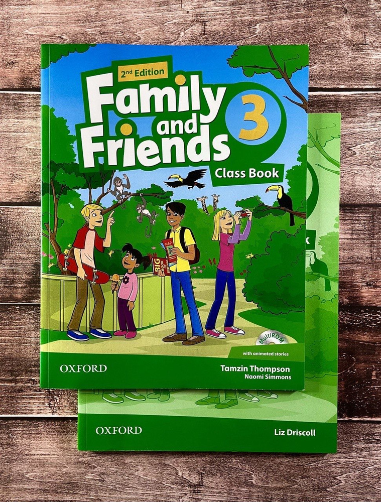 Family and friends 3. Полный комплект. Class book and Workbook + онлайн код. #1