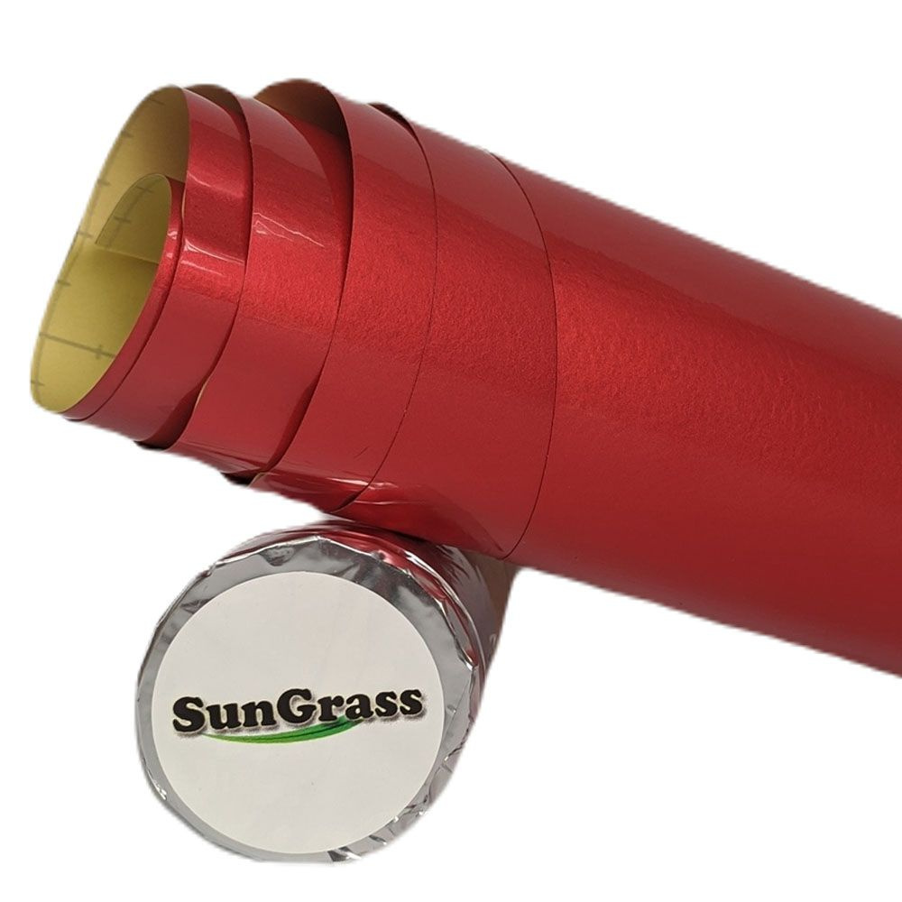 SunGrass / Пленка светоотражающая ТМ 3100 красная 1,24 х 50 см #1