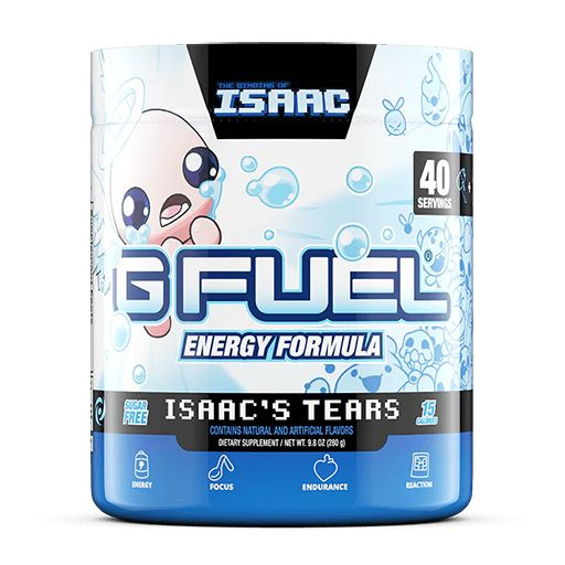 Сухой энергетик GFUEL Isaac's Tears (Белый виноград, Ананас), 40 порций, 280 г  #1