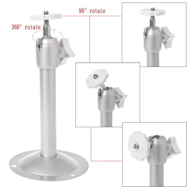 Универсальный Настенный Потолочный Поворотный Кронштейн Для Проекторов и Камер Видеонаблюдения  #1