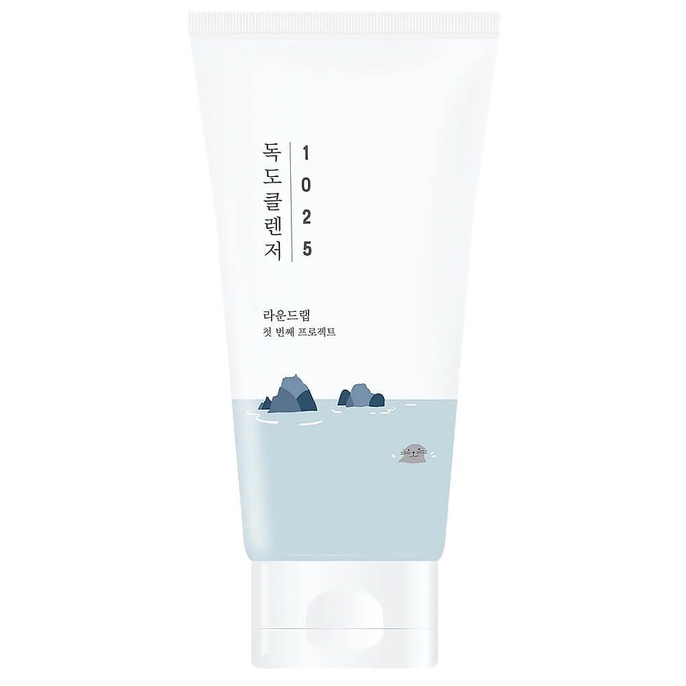 Очищающая пенка Round Lab 1025 Dokdo Cleanser на основе морской воды  #1