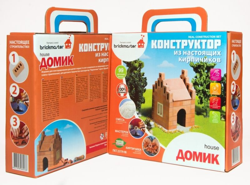 Конструктор-кирпичики Brickmaster Домик, 99 деталей 302/6403 #1