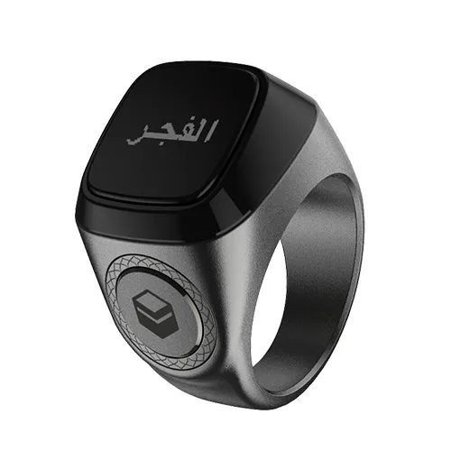 Исламские электронные четки Zikr Ring Smart (20мм) (Graphite) #1