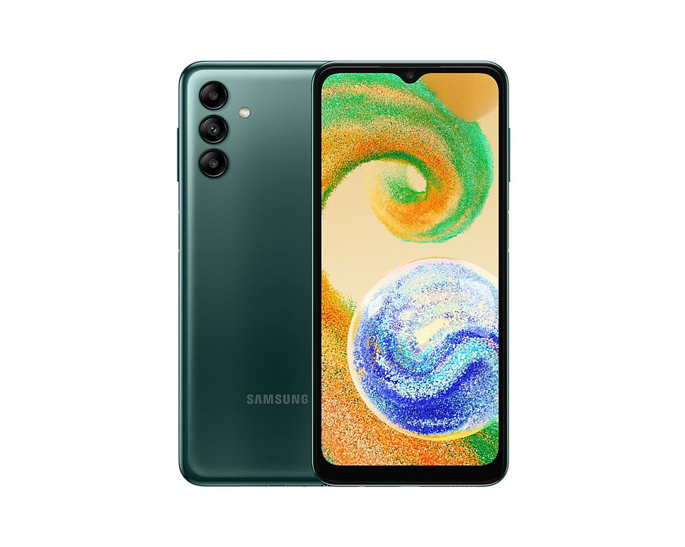 Samsung Смартфон Galaxy A04S Ростест (EAC) 3/32 ГБ, зеленый #1