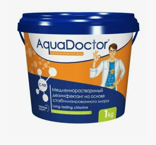 Хлор длительного действия AquaDoctor C-90T (1 кг) #1