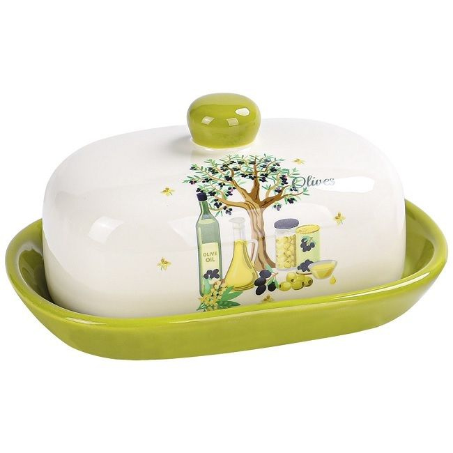 Масленка для сливочного масла BACKMAN керамическая масленка с крышкой ...