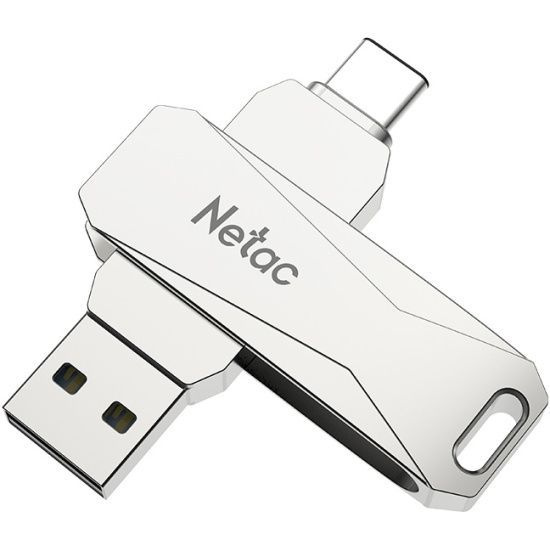 USB флешка Netac U782C 32Gb metal USB 3.0 + TypeC #1