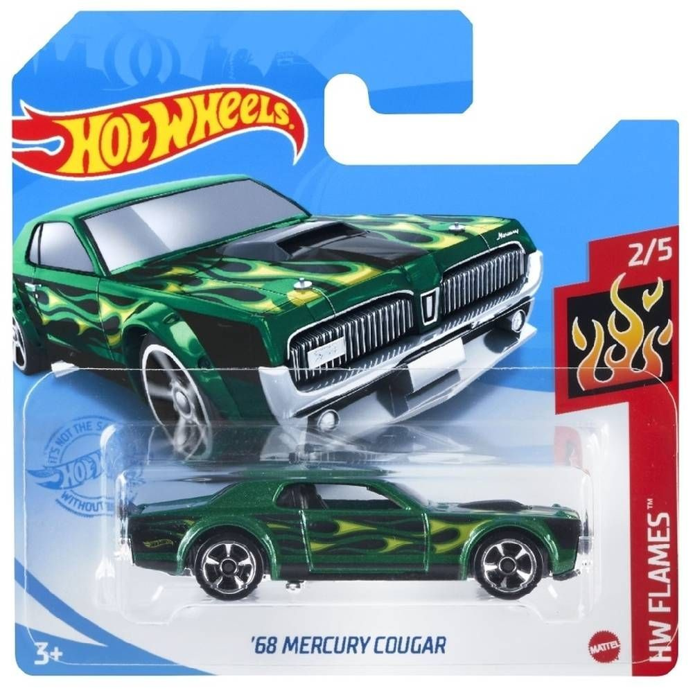 Машинка Hot Wheels Базовой коллекции 68 Mercury Cougar 207/250 #1