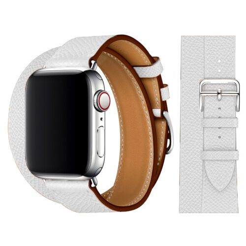 Двойной тур Watch Band для Эпл Вотч iWatch Ultra Series SE 8 7 6 5 4 3 2 1,Белый,38mm,40mm,41mm  #1