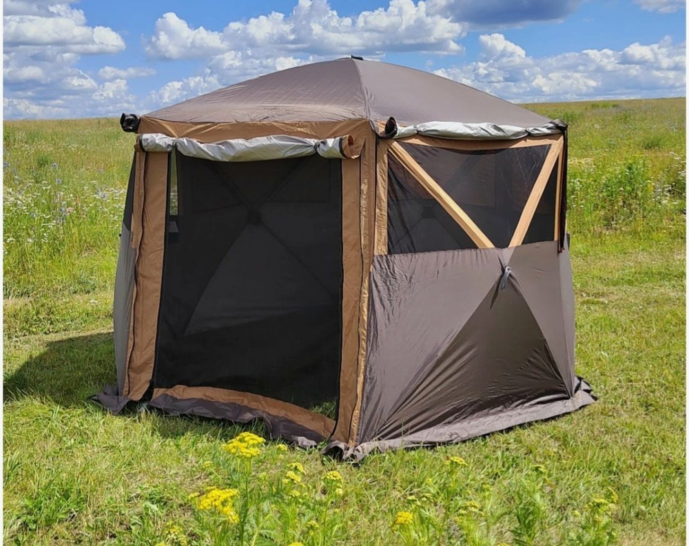 Палатка шатёр куб автомат с полом #1