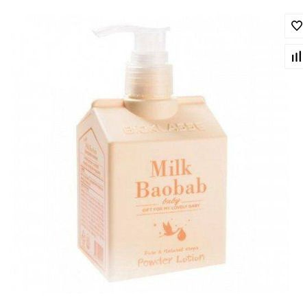 Milk Baobab Лосьон для тела детский Baby Powder Lotion 250 мл #1
