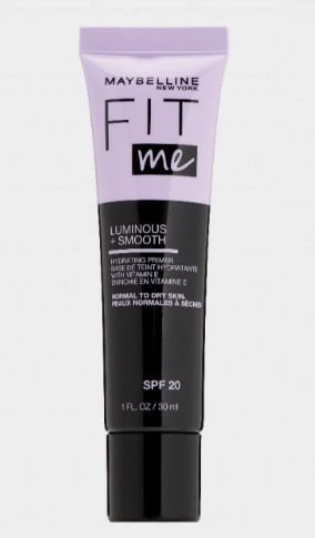 Maybelline New York Праймер для лица Fit me Основа под макияж, SPF 20, 30 мл, увлажняющий  #1