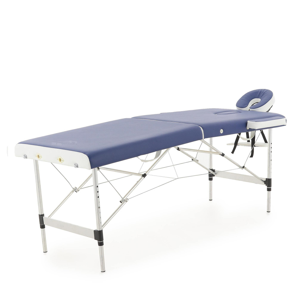 Массажный стол складной JFAL01A 2-секционный, кушетка косметологическая, для массажа, 190х70 см, с регулировкой #1