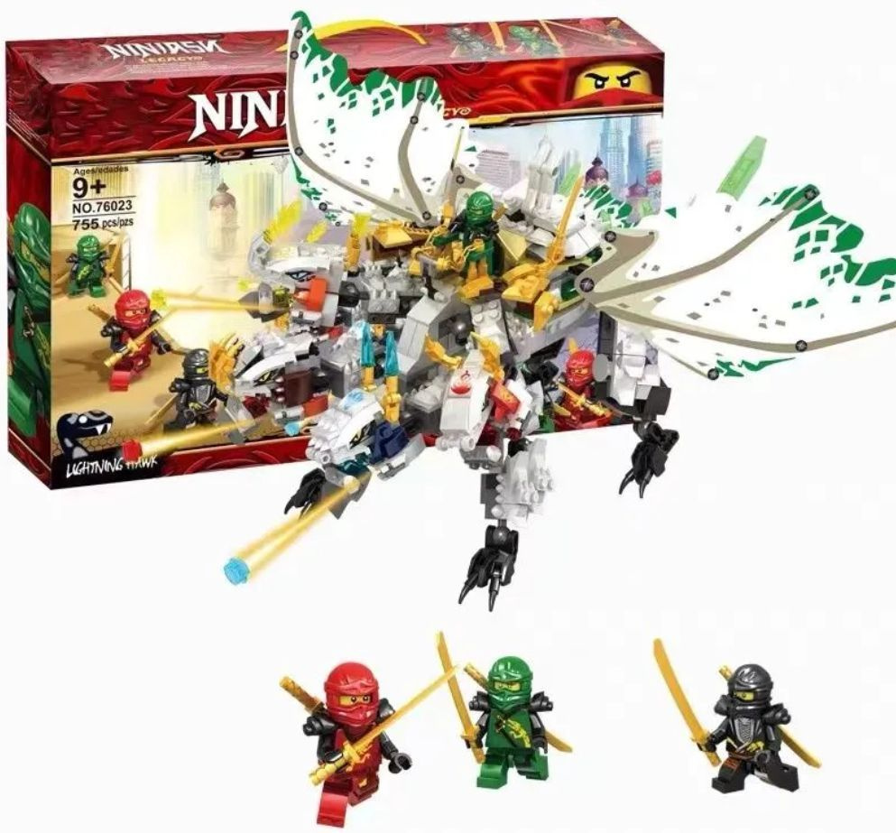 Конструктор Ninjago Ультра дракон, 755 деталь #1