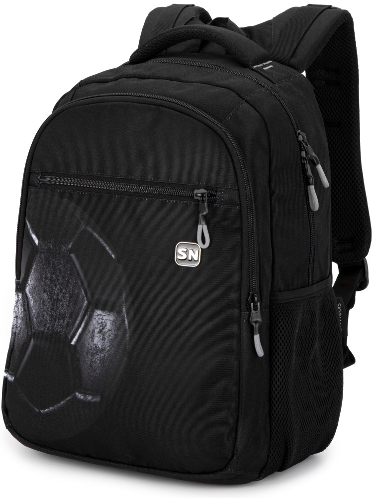 Рюкзак школьный для мальчика 22,4 л с анатомической спинкой SkyName (СкайНейм), со слотом USB и входом #1