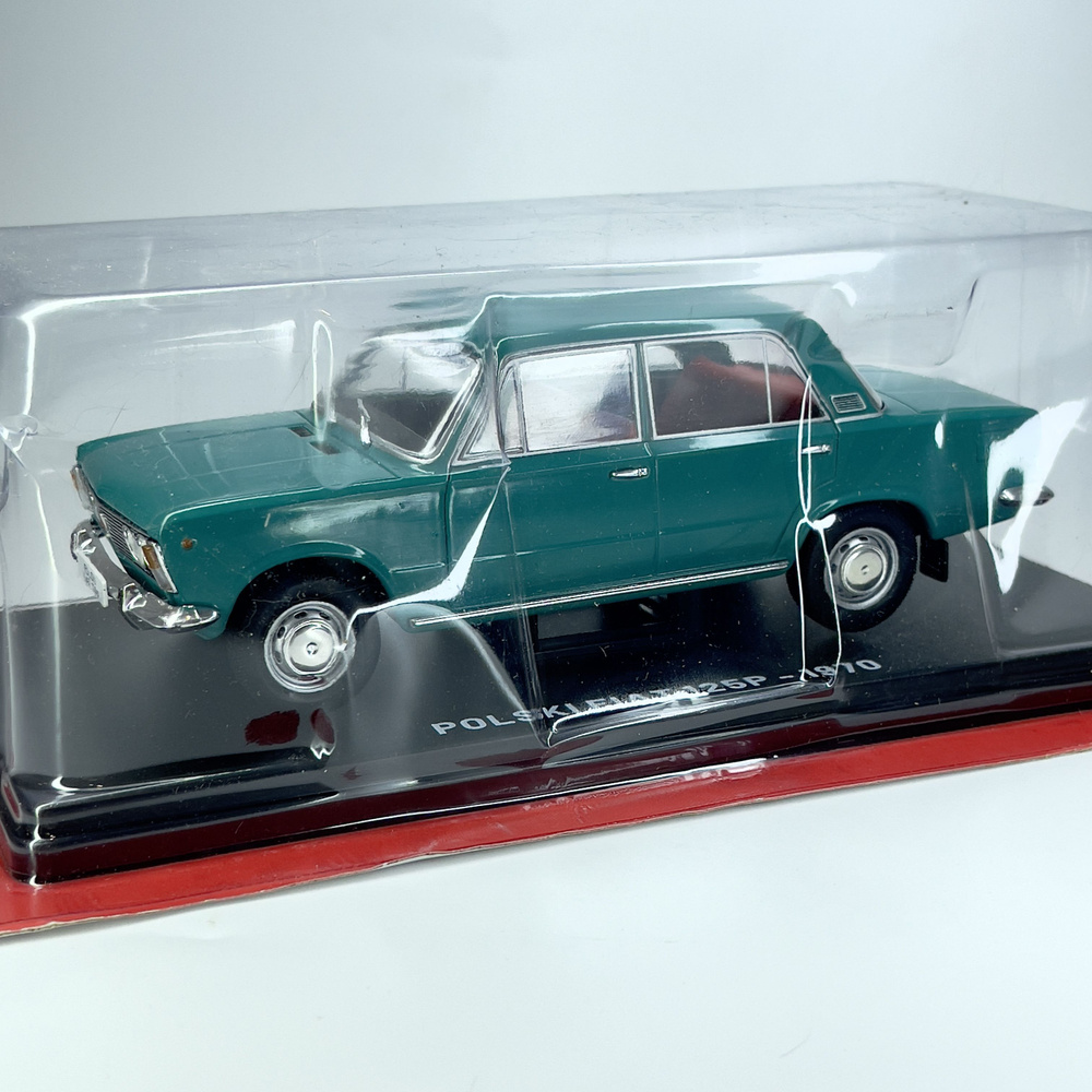 Модель FIAT 125P/масштаб 1:24/Автолегенды СССР/коллекционная  #1