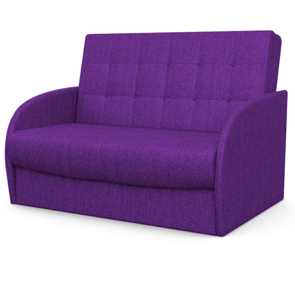 Диван-кровать Оригинал ФОКУС- мебельная фабрика 152х93х96 см рогожка фиолетовая  #1