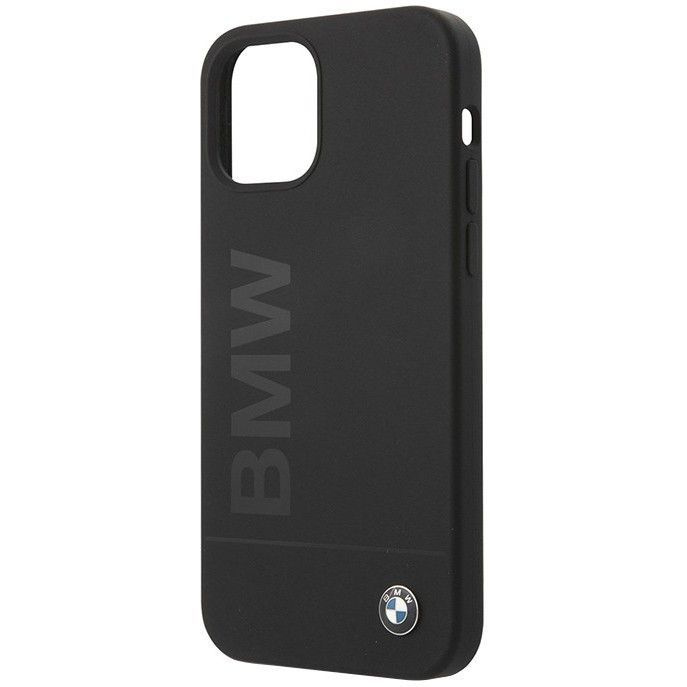 Чехол BMW Liquid silicone на Apple iPhone 12 Pro Max / для Айфон 12 Про Макс, силиконовый с покрытием #1