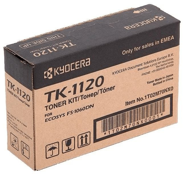 Картридж Kyocera TK-1120 (1T02M70NX0/1T02M70NX1) для принтеров Kyocera FS-1060DN/ 1025MFP/ 1125MFP black, #1