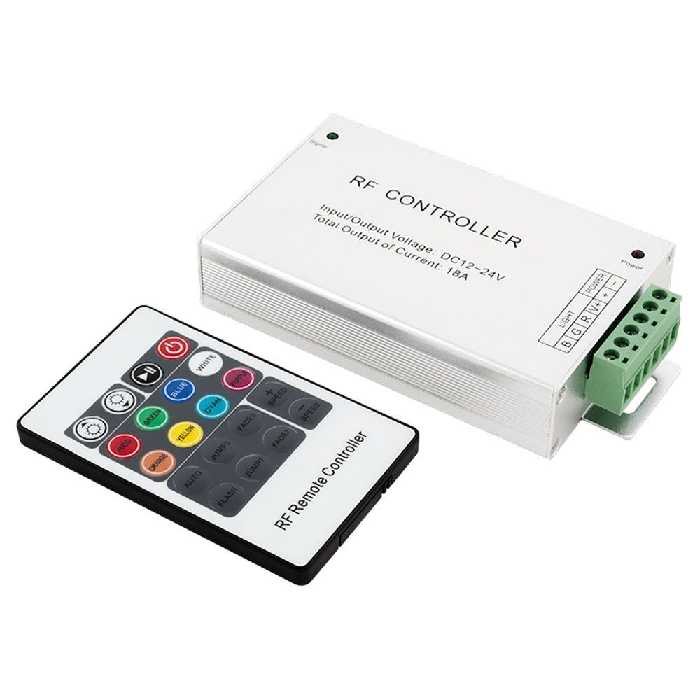 Контроллер SWG "RF-RGB-20-18A" для светодиодной RGB ленты и модулей, 18А, 12-24В  #1