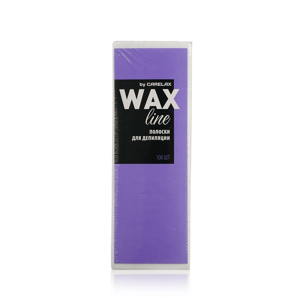 Полоски для депиляции Carelax WAX Line 100 шт #1