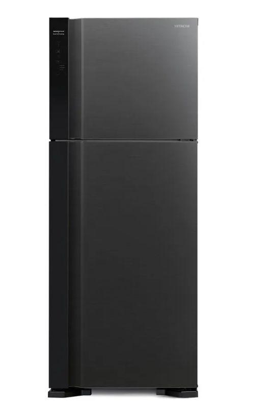 Холодильник Hitachi R-V540PUC7 BBK черный бриллиант (двухкамерный)  #1