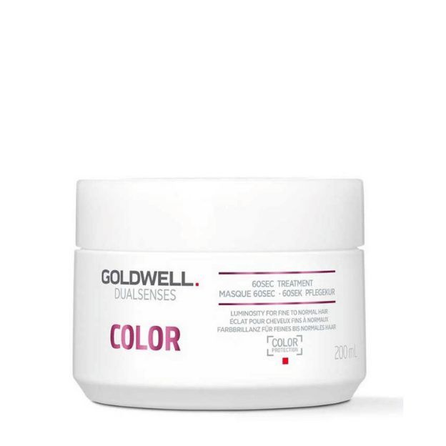 Goldwell Dualsenses Color 60SEC Treatment - Уход за 60 секунд для блеска окрашенных волос, 200 мл  #1