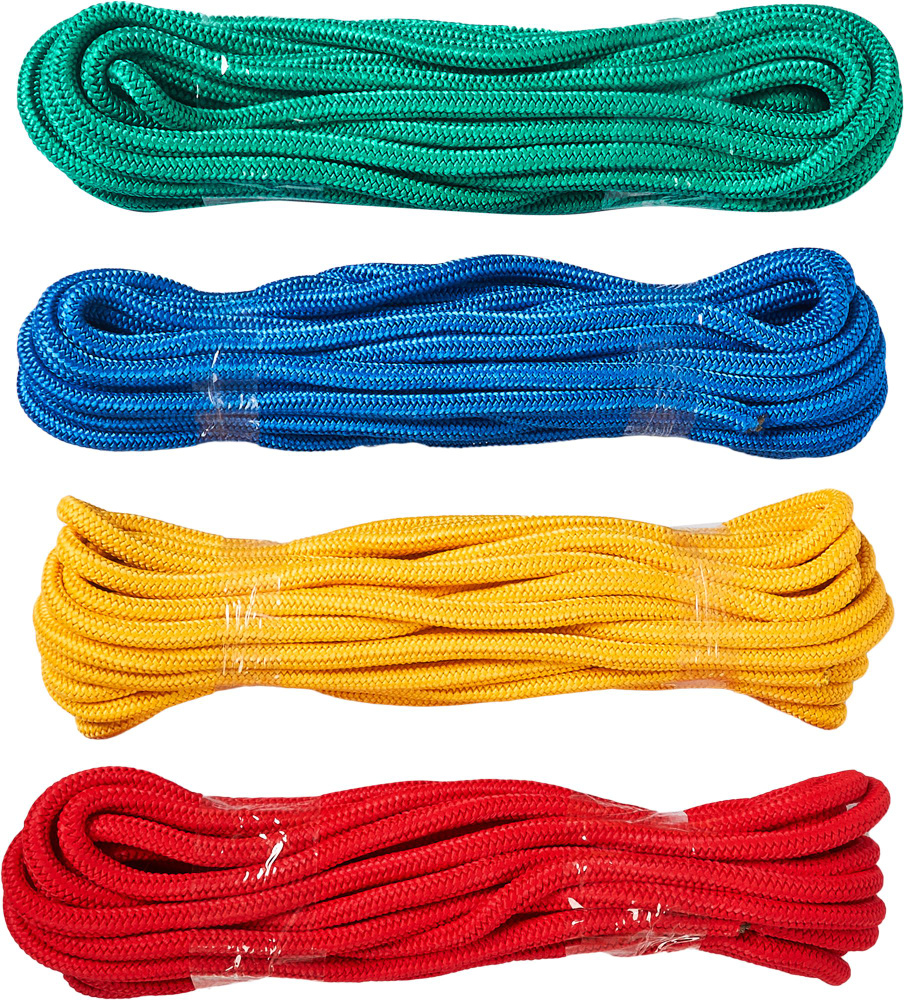 Веревка эластичная 10 мм цвет мультиколор, на отрез (10 шт.), ВД84659721  #1
