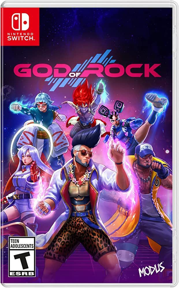 God of Rock Nintendo Switch (русская версия). Игра на диске #1