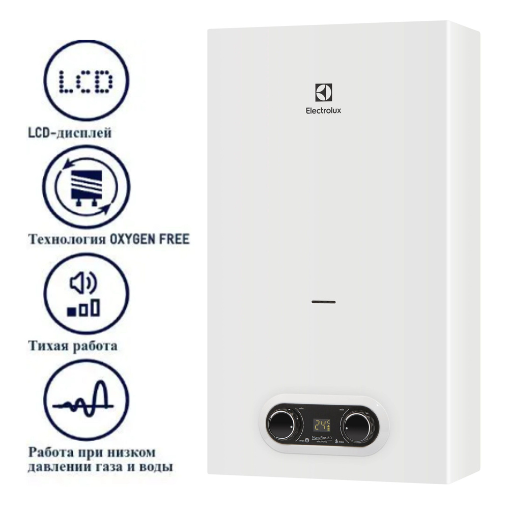 Газовая electrolux gwh 10 nanoplus 2.0