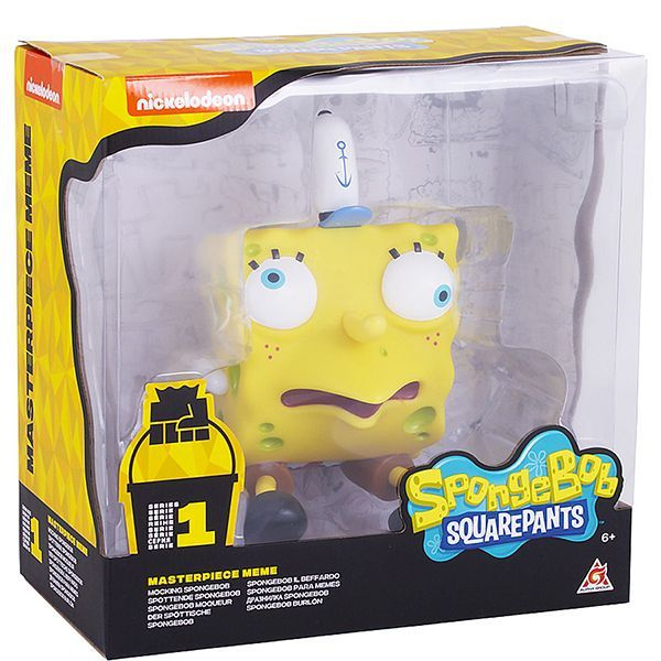 SpongeBob - Фигурка "Спанч Боб насмешливый" 20 см (мем коллекция)  #1