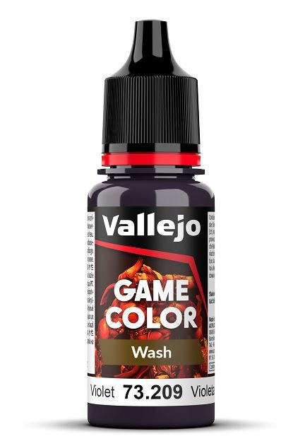 Краска Vallejo 73209 Game Color Violet Wash (Фиолетовая смывка) #1