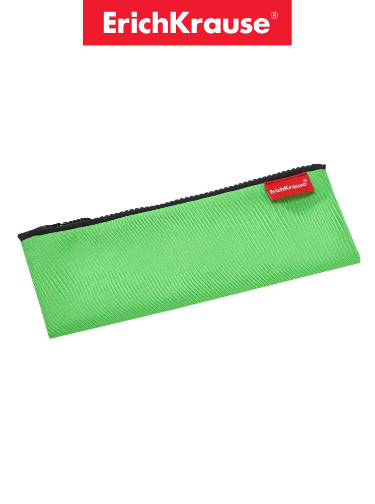 Пенал-конверт ErichKrause 220х90мм Neon Green #1