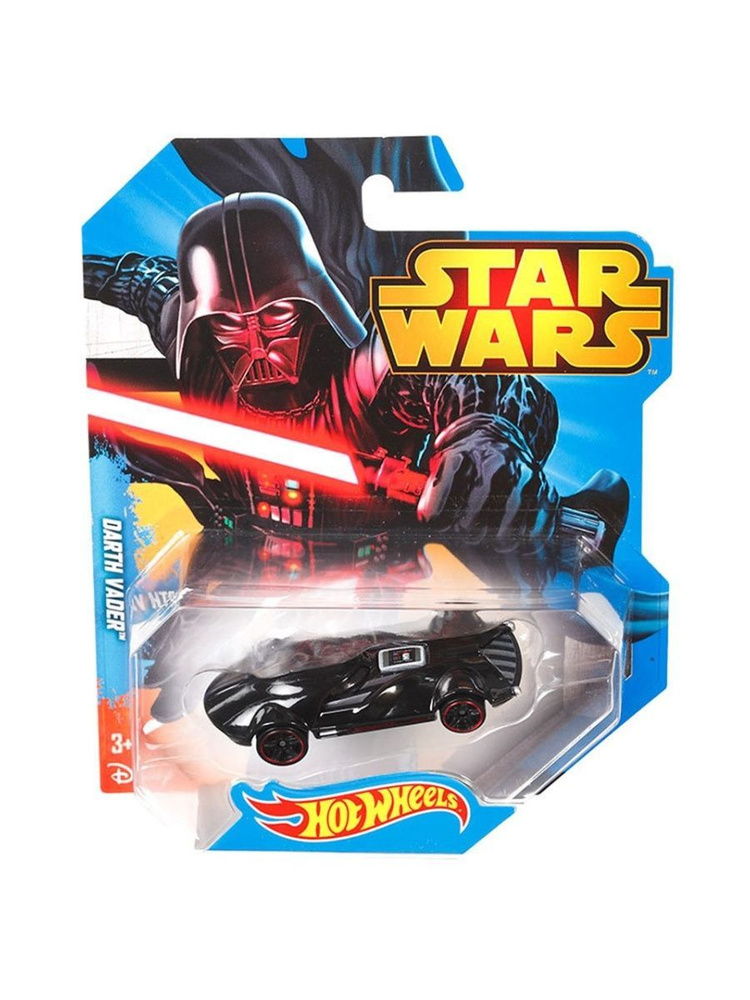 CGW36 Машинка металлическая игрушка Hot Wheels тематическая коллекционная модель STAR WARS DARTH VADER #1