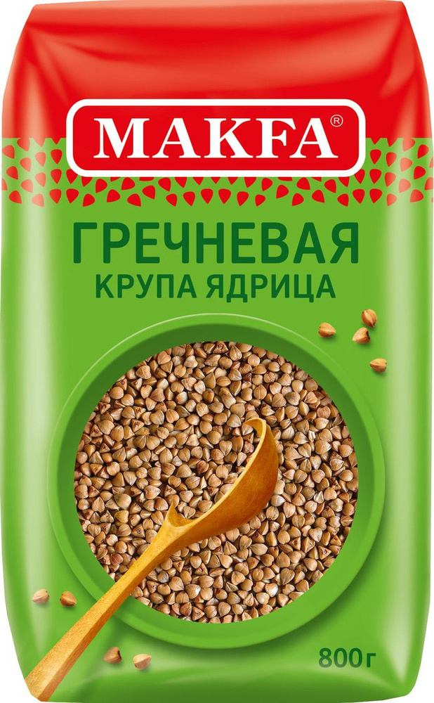 Гречка Makfa / Макфа крупа ядрица быстроразваривающаяся отборная 800г  #1