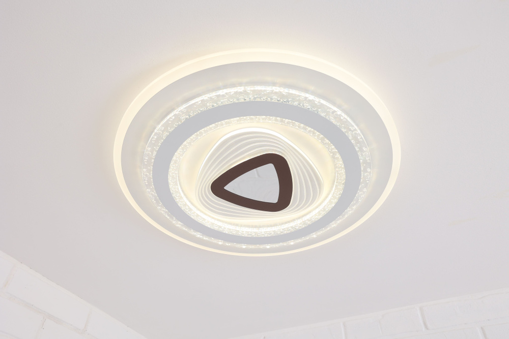 Потолочный светильник, люстра потолочная Гаммето 901-500-3D , LED мощность: 168 W, с пультом ДУ (2.4G).Площадь #1