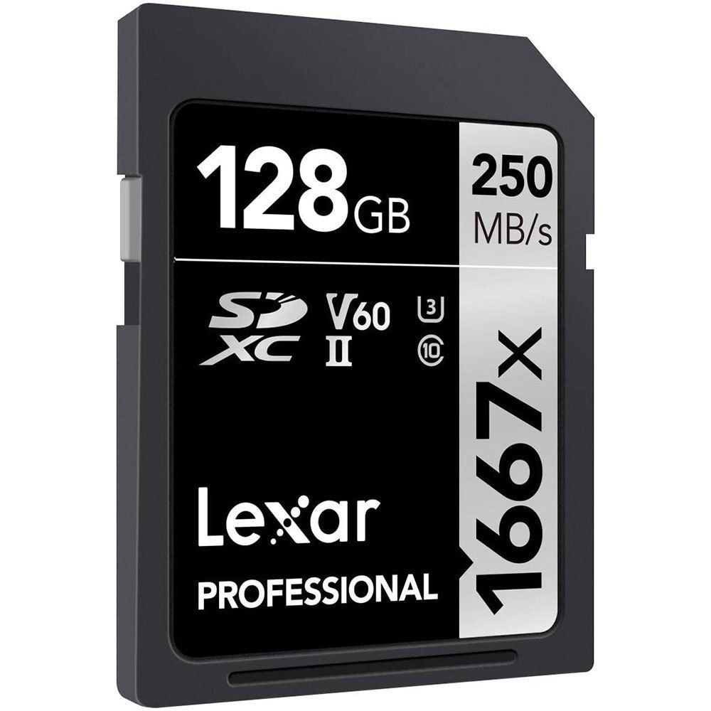 Карта памяти LEXAR Professional 1667x SDXC UHS-2 U3 V60 128 ГБ #1