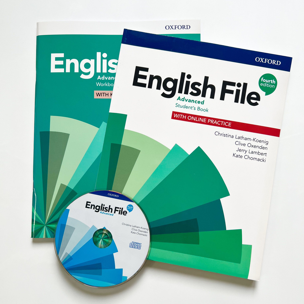 English File advanced 4th edition Учебник+Тетрадь+CD - купить с доставкой  по выгодным ценам в интернет-магазине OZON (999334851)