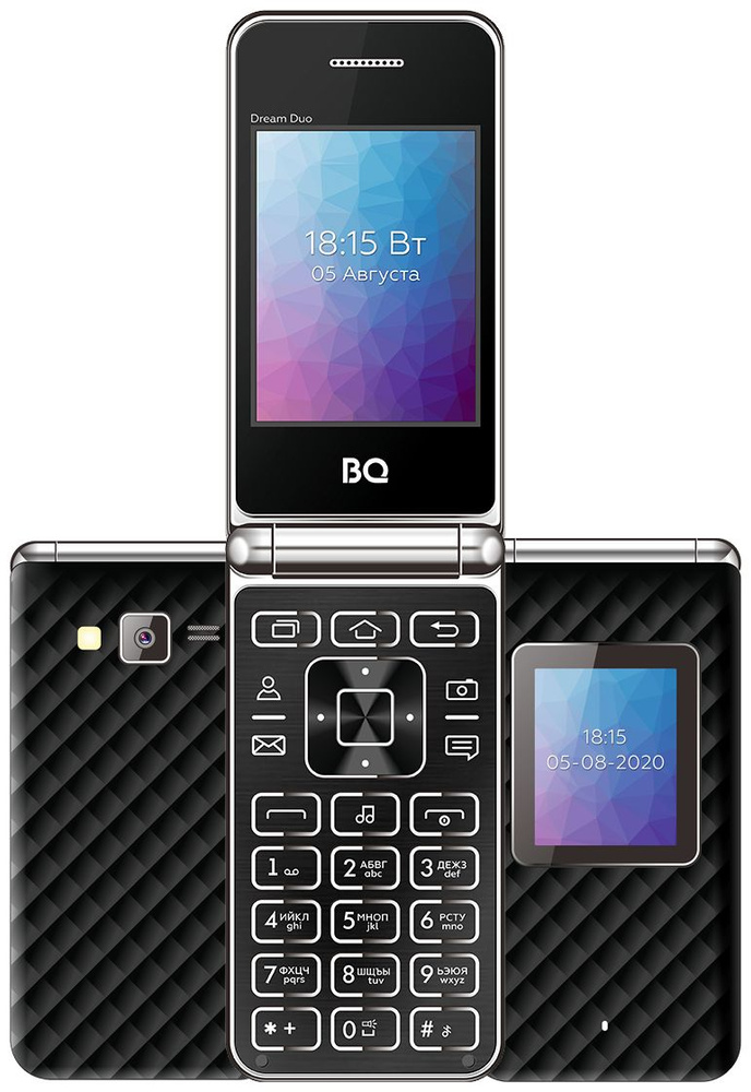 BQ Мобильный телефон 2446 Dream Duo, черный #1