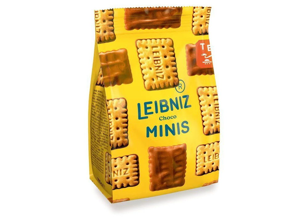 Сливочное мини печенье Leibniz Minis Choco, 100 гр. #1