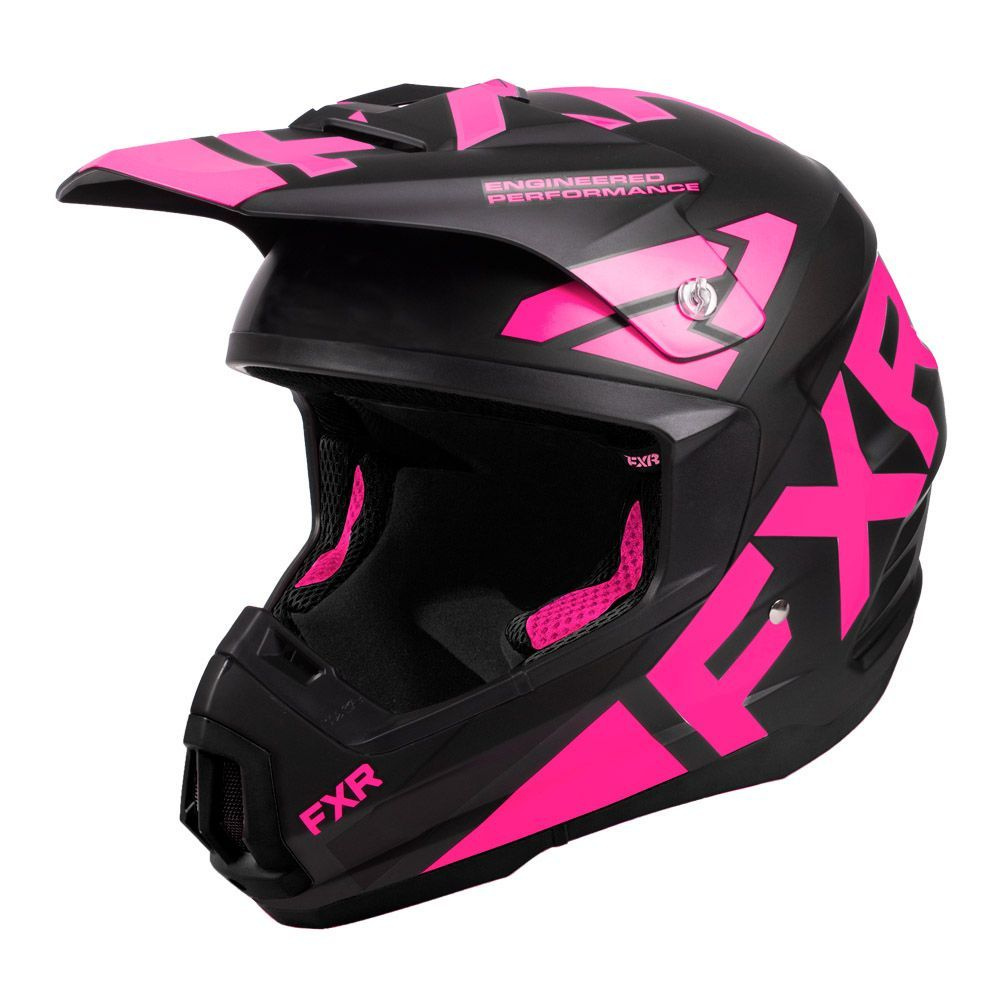 Шлем для снегохода FXR Torque Team, Black/Pink, XS #1